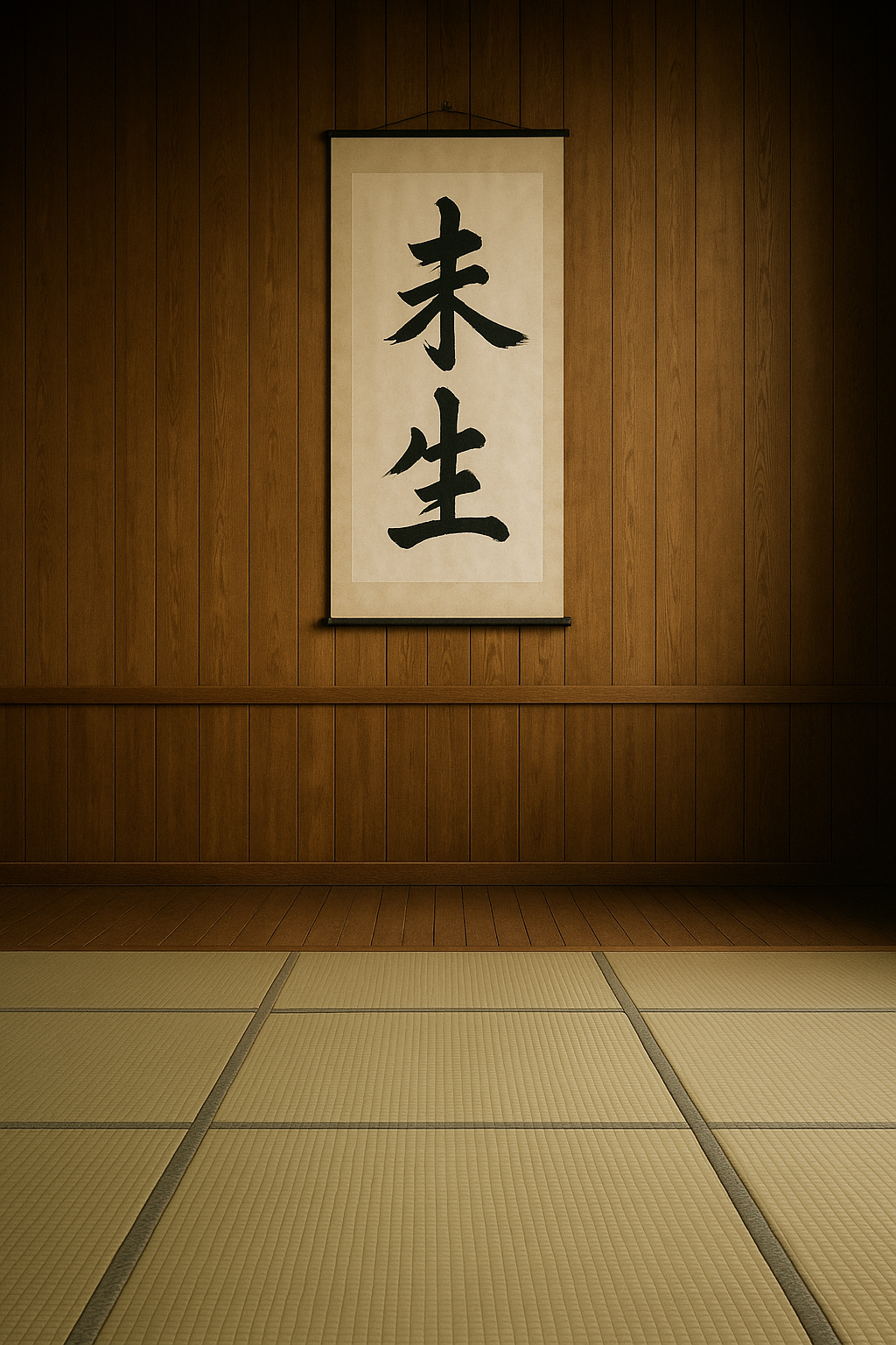 Misei merkitys – 未生 kalligrafia budōn filosofiassa